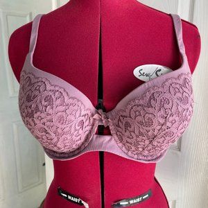 Victoria's Secret, Body by Victoria, lined demi, mauve